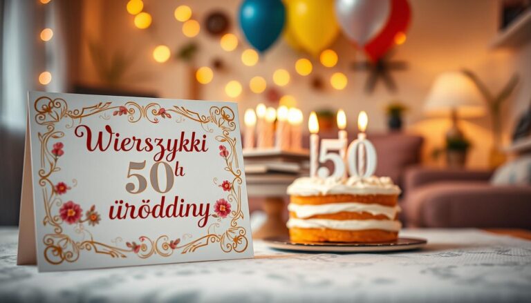 Wierszyki na 50 urodziny