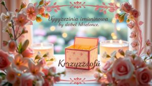 Życzenia imieninowe dla krzysztofa